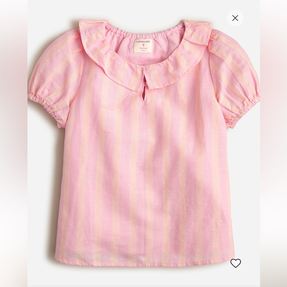 Crewcuts Light Pink Striped Girls' Top